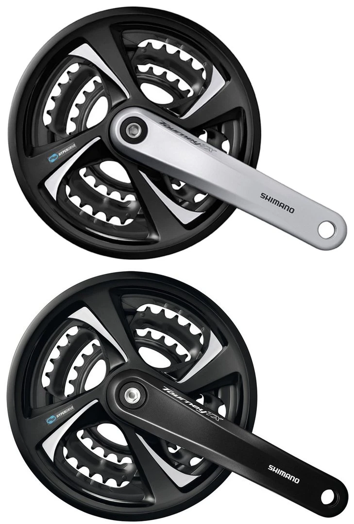 Shimano Tourney TX-800 22-32-42 Zähne FC-TX801 7/8-fach