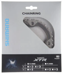 Shimano XTR FC-M980 32 ZĂ€hne 3x10 Kettenblatt